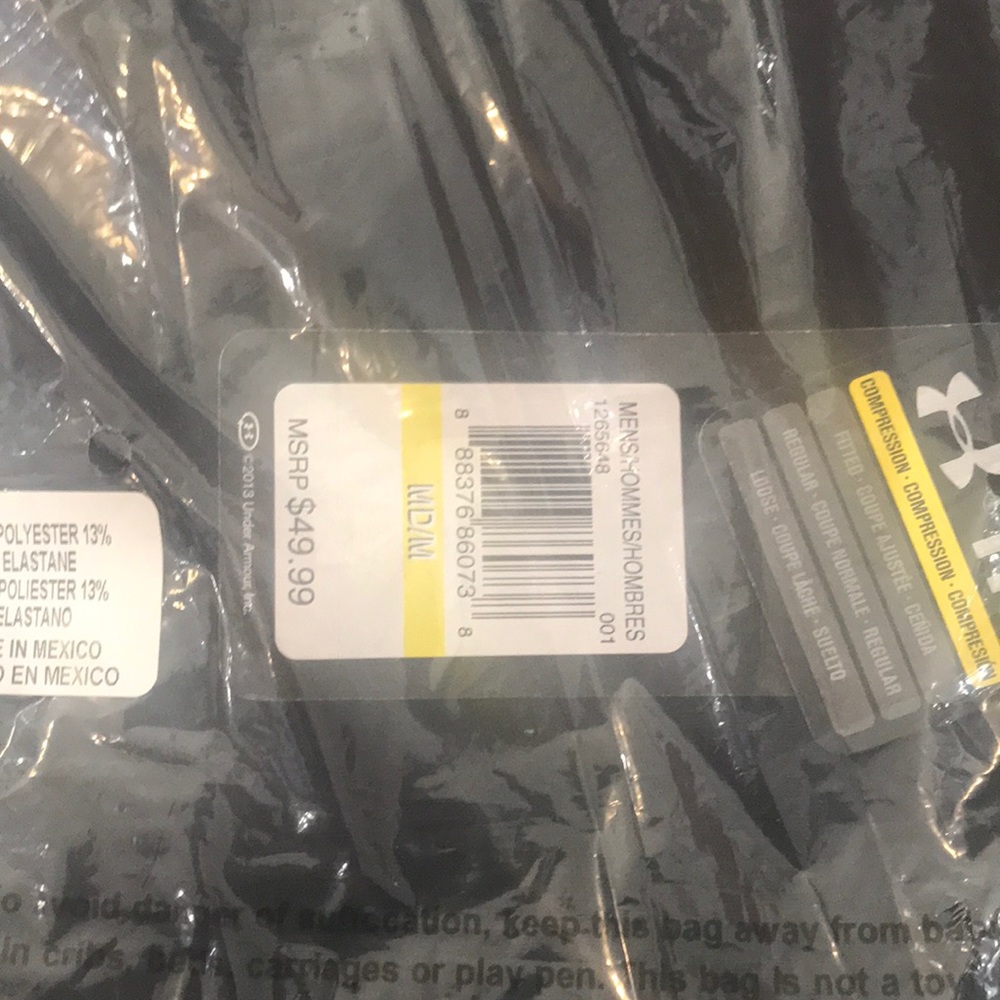 Cold gear armour mock